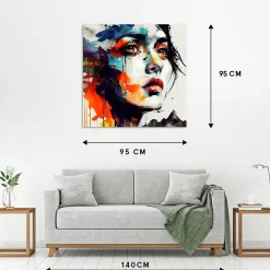 Acrylglasbild GRAFFITI SCHÖNE