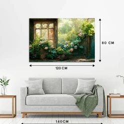 Acrylglasbild ROMANTIK GARTEN