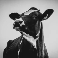 Acrylglasbild SCHÖNE KUH