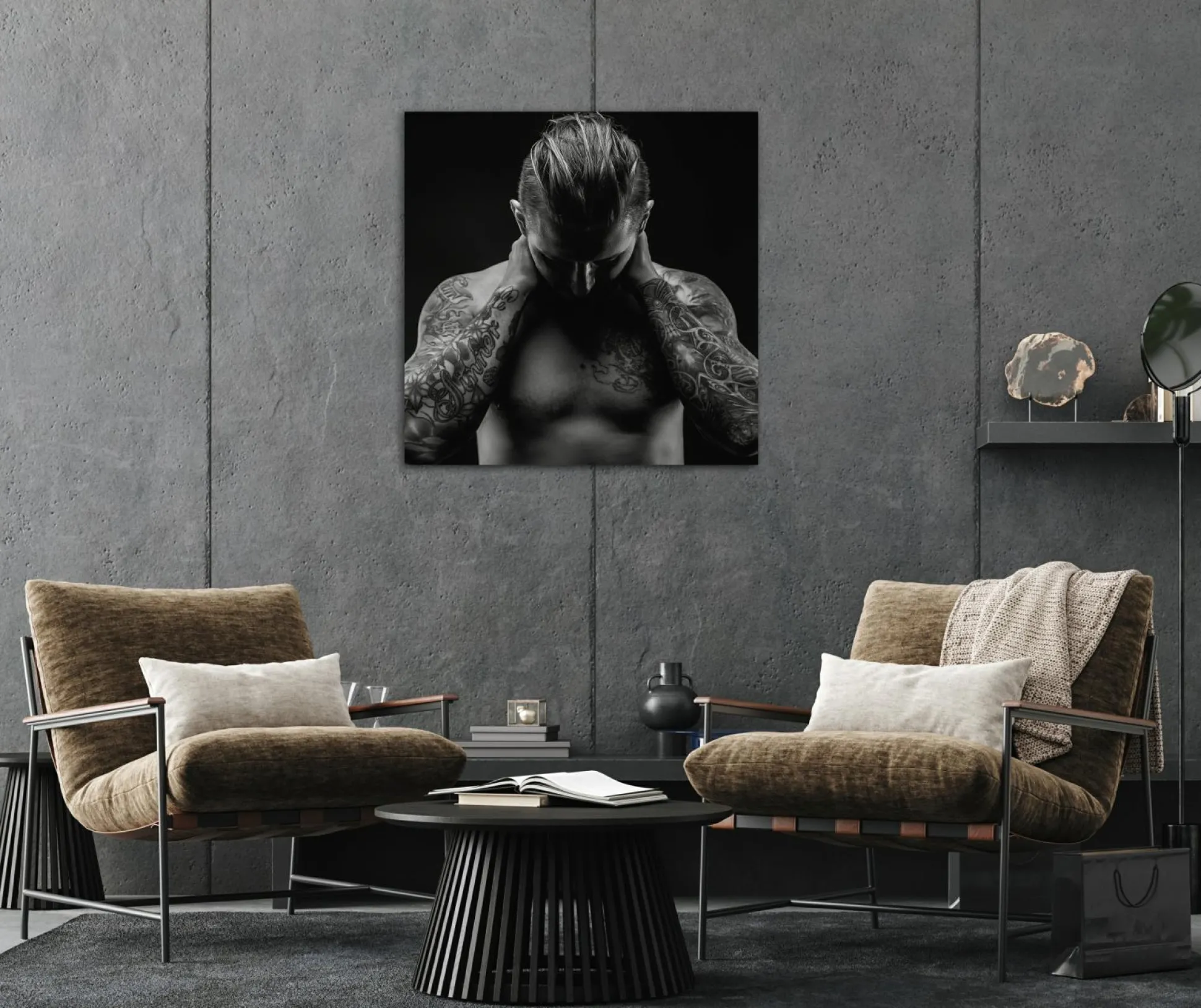 Acrylglasbild Tattoo