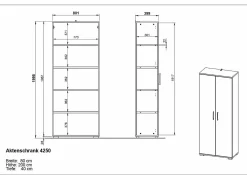 Aktenschrank PROFI 2.0