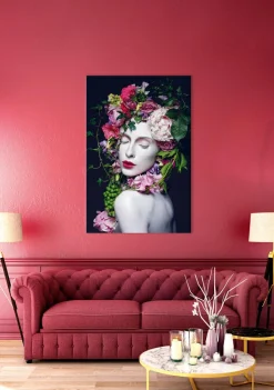 Akustikbild HÜBSCHE FRAU