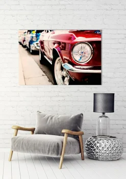 Akustikbild ROTES OLDTIMER