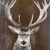 Aludibondbild BROWNDEER II