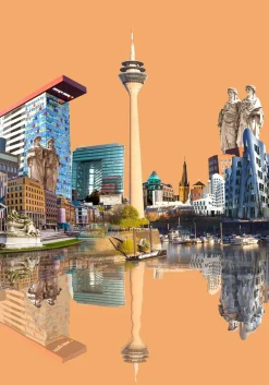 Aludibondbild DÜSSELDORF