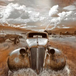 Aludibondbild LOST CAR