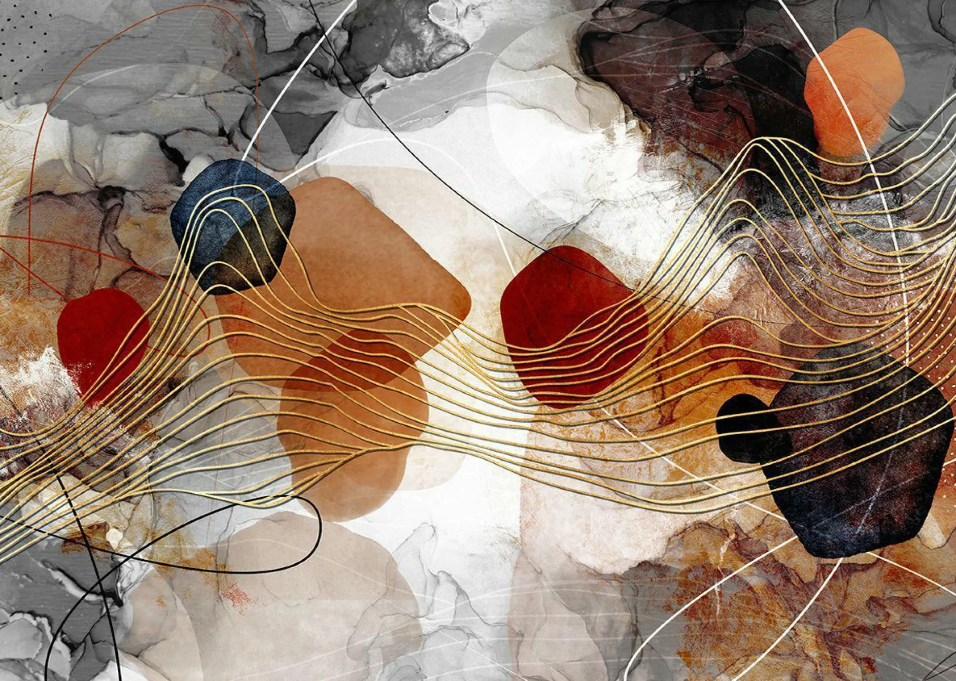 Aludibondbild SHAPES IX