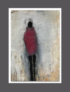 Aludibondbild WOHIN GEHST DU