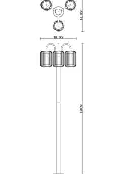 Außenleuchte ADELHEID