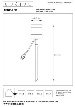 Außenleuchte ARNE-LED