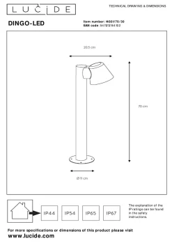 Außenleuchte DINGO-LED