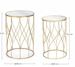 Beistelltisch ELENOR 2er Set