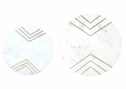 Beistelltischset 1-2 MARMORO