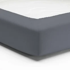 Bettlaken Baumwolle graphit