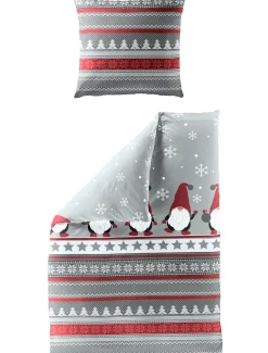 Bettwäsche Biber rot