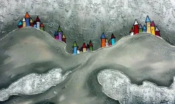 Bild ABSTRAKTE HÄUSER