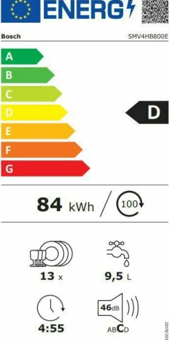 BOSCH Geschirrspüler SMV4HB800E