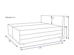 Boxspringbett HARPER FERROL