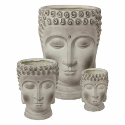 Buddhakopf FIBRECLAY