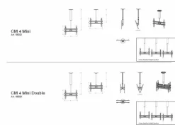 Deckenhalterung CM 4