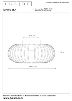 Deckenleuchte MANUELA