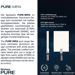 Deckenleuchte PURE MIRA