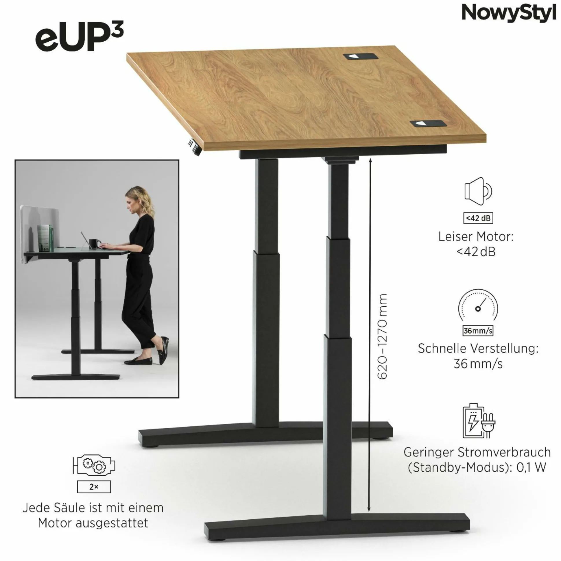 Elektroschreibtisch eUP