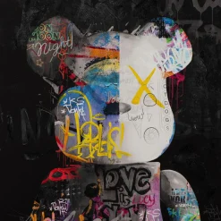 Gemälde COMIC ART TEDDY