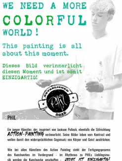 Gemälde COMPOSITION in ROT