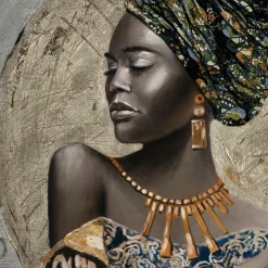 Gemälde SCHÖNHEIT MIT TURBAN