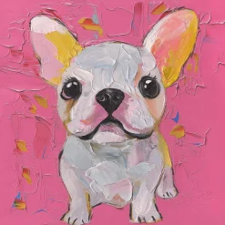 Gemälde WHITE BULLY