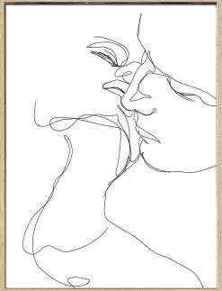 Gerahmtes Bild FACES II