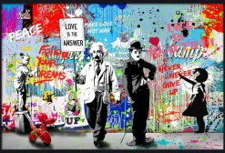 Gerahmtes Bild FOLLOW HEART