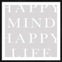 Gerahmtes Bild LIFESTYLE I