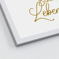 Gerahmtes Bild SCHÖNES LEBEN