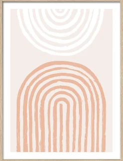 Gerahmtes Bild SHAPES OF THE