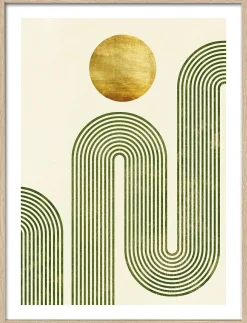 Gerahmtes Bild SHAPES OF THE