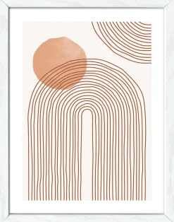 Gerahmtes Bild SHAPES XI