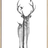 Gerahmtes-Bild DEER WITH