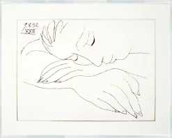 Gerahmtes-Bild PICASSO WOMAN