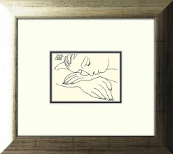 Gerahmtes-Bild SLEEPING WOMAN