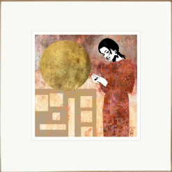 Gerahmtes-Bild SONNENLIEBE