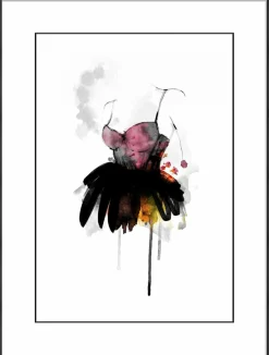 Gerahmtes-Bild THE DRESS