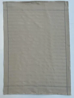 Geschirrtuch Halbleinen