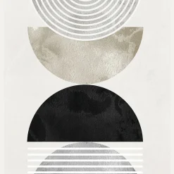 Glasbild GEOMETRIC SHAPES IV