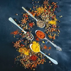 Glasbild GEWÜRZKREATION II