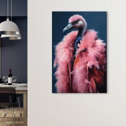 Glasbild GLAMOROUS PINK