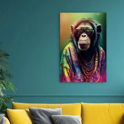 Glasbild HIPPIE STYLE