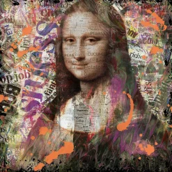 Glasbild MONA LISA