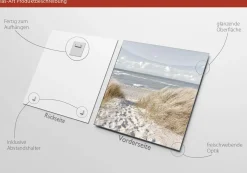 Glasbild OASE DER SINNE I